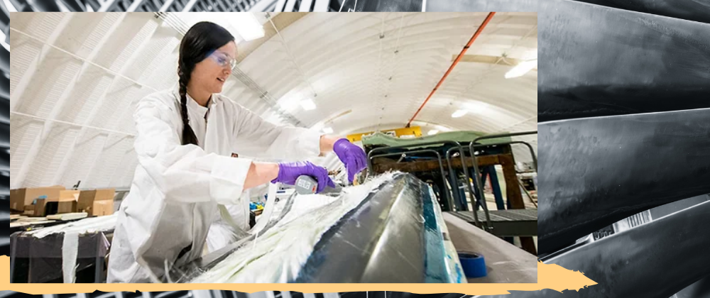 NREL Advanced Manufacturing Research Moves Wind Turbine Blades Toward Recyclability