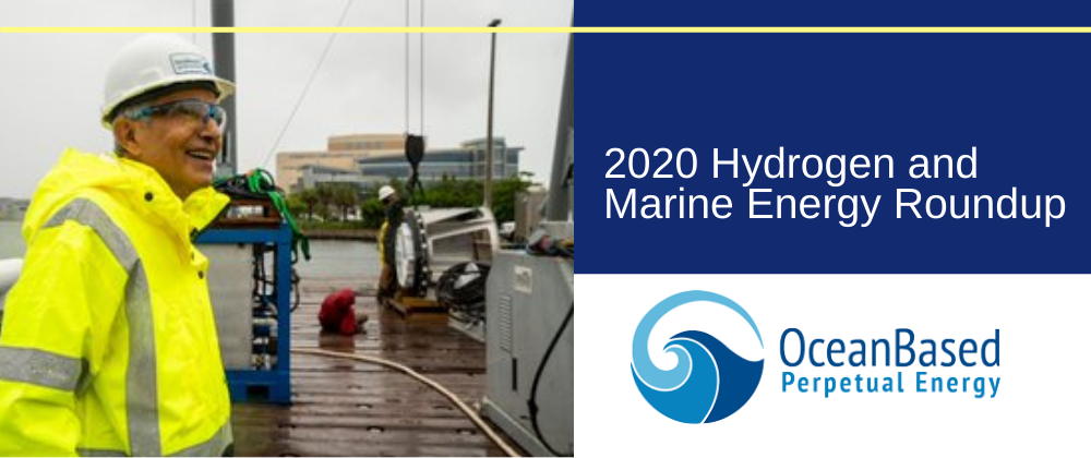 2020 Hydrogen and Marine Energy Roundup