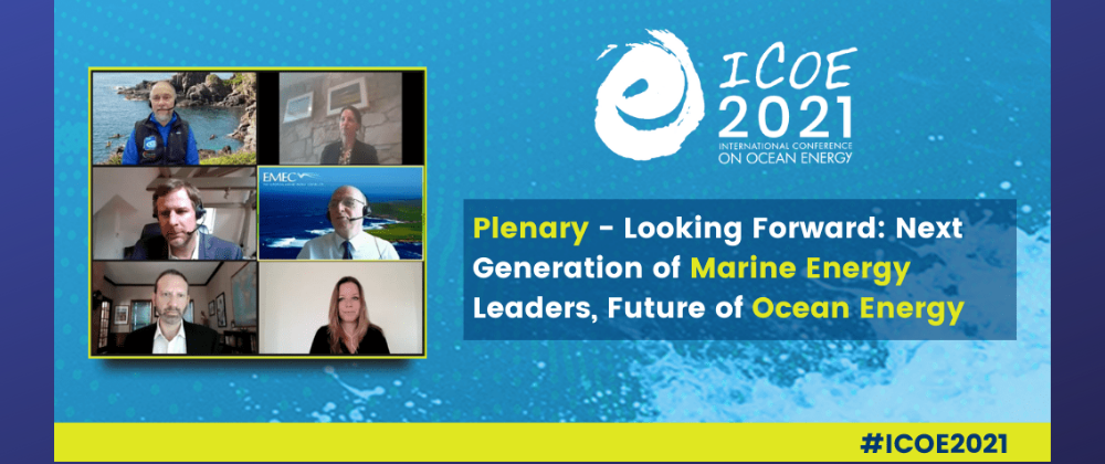 OceanBased Perpetual Energy was proud to be featured in the National Hydropower Association's official recap of the recently concluded International Conference on Ocean Energy #ICOE2021.  